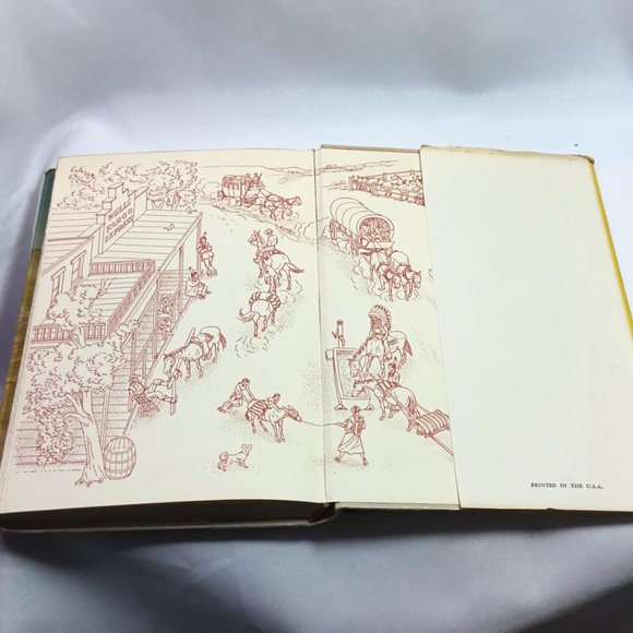 The Real Book About The Wild West 1952 HC/DJ - Picture 14 of 15